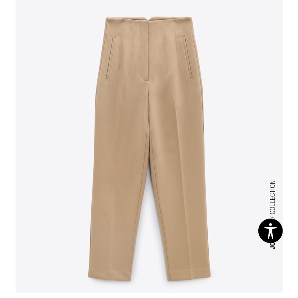 NWT Zara High-Waisted Pants